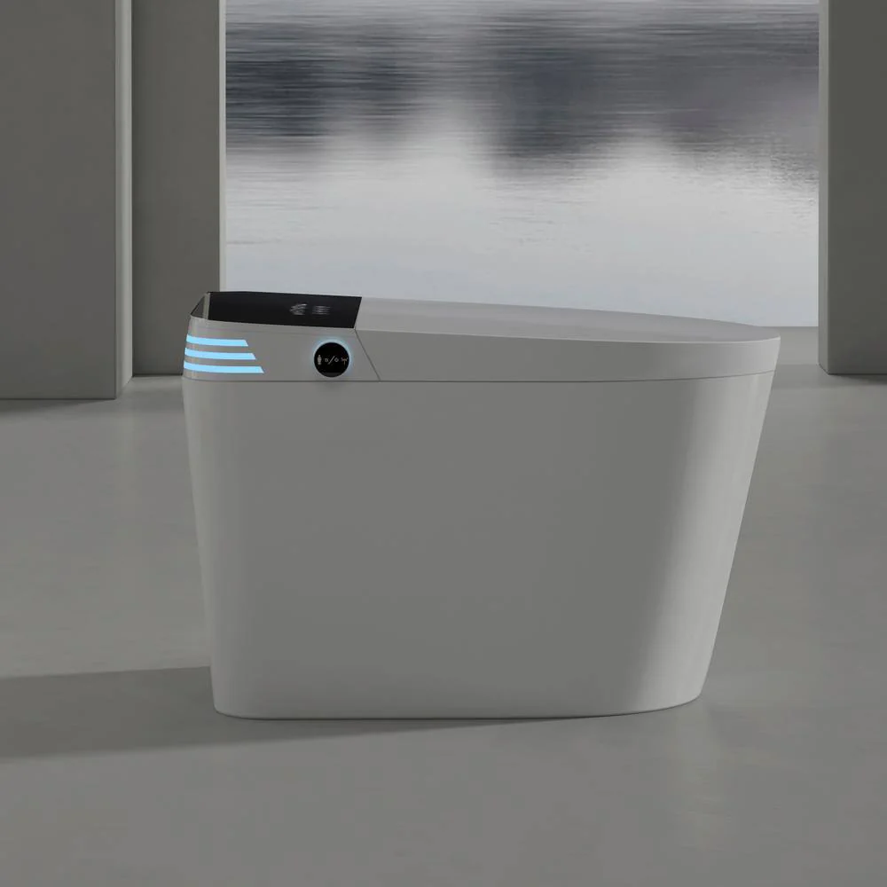 ANGELES HOME Elongated Bidet Toilet with Auto Features & Heated Seat - Image 10