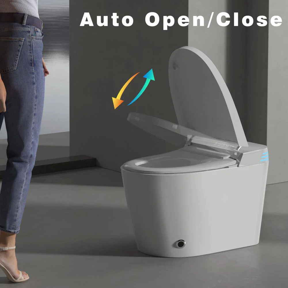 ANGELES HOME Elongated Bidet Toilet with Auto Features & Heated Seat - Image 5