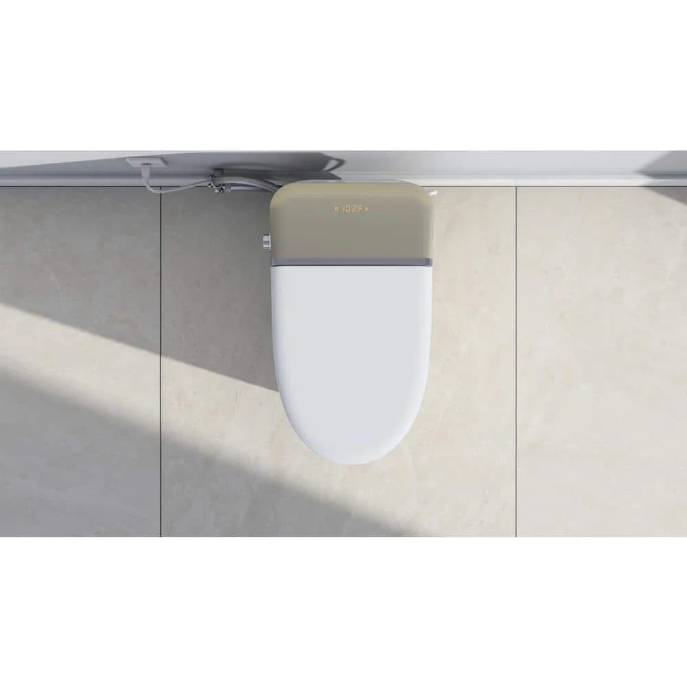 ANGELES HOME Elongated Smart Toilet with Auto Open/Close, Heated Seats, and Remote Control - Image 2