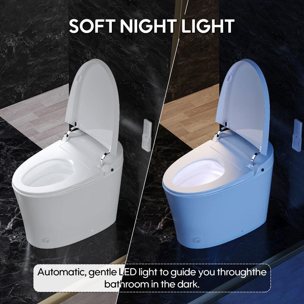 ANGELES HOME Smart Bidet Toilet with Heated Seat and Auto Features - Image 7
