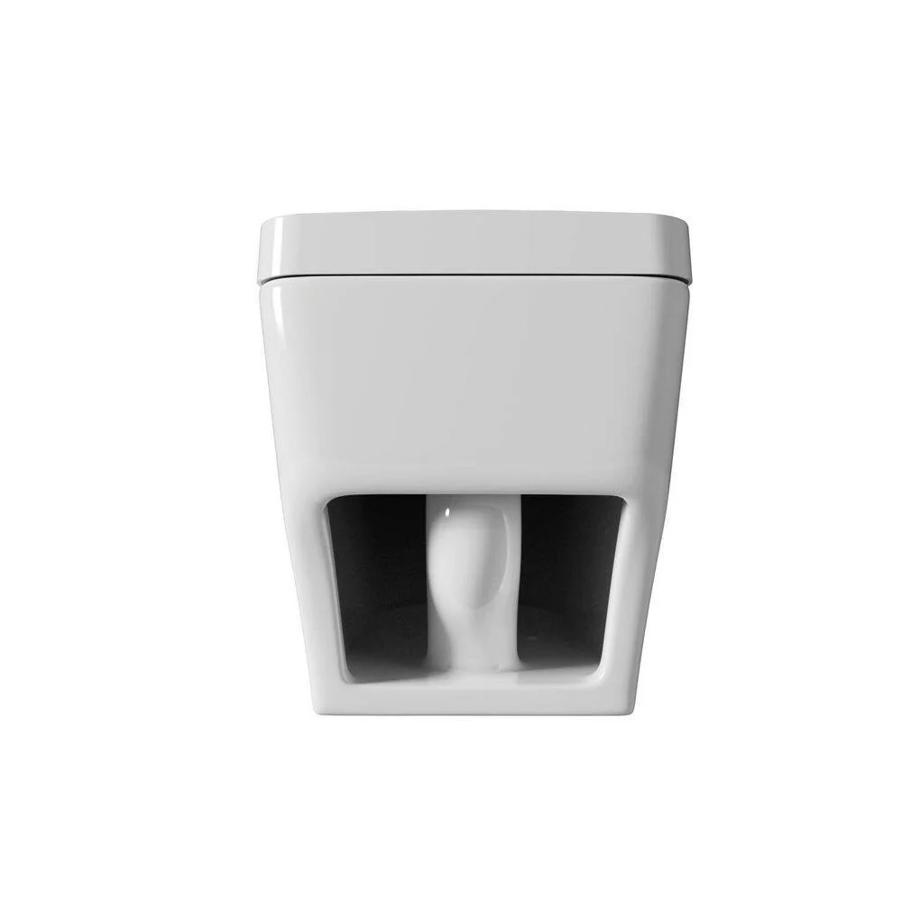 ANGELES HOME Smart Toilet with Integrated Bidet - Auto Open, Heated Seat, Self-Clean Nozzle, Remote Control, Round Bowl - Image 8
