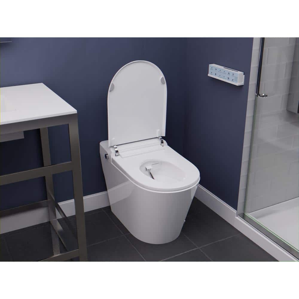 ANZZI ENVO Echo 1.28 GPF Smart Bidet Toilet with Heated Seat - Image 10