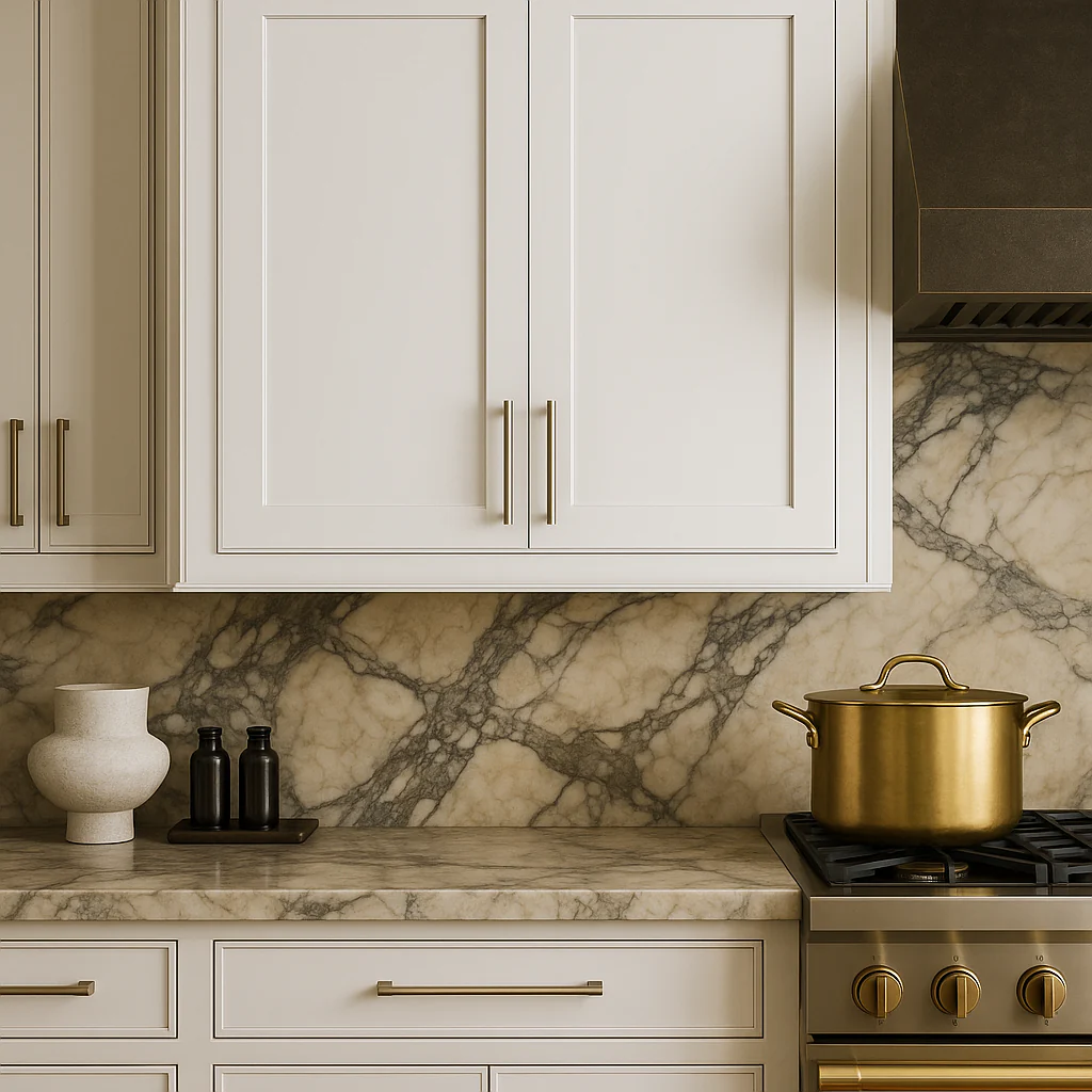Aoibox Stackable Wall Mounted Upper Kitchen Cabinet in White - Image 4