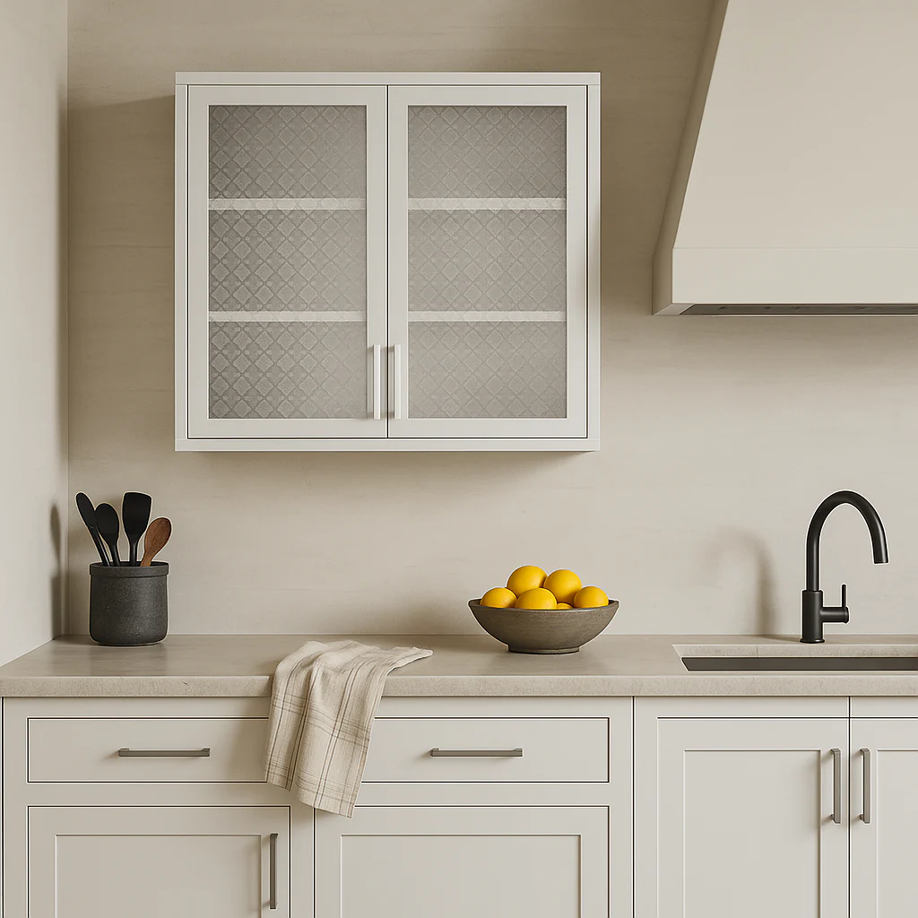 Aoibox Steel Wall Mounted Cabinet with Glass Door, 31.50 in. W x 11.80 in. D x 30 in. H - Image 3