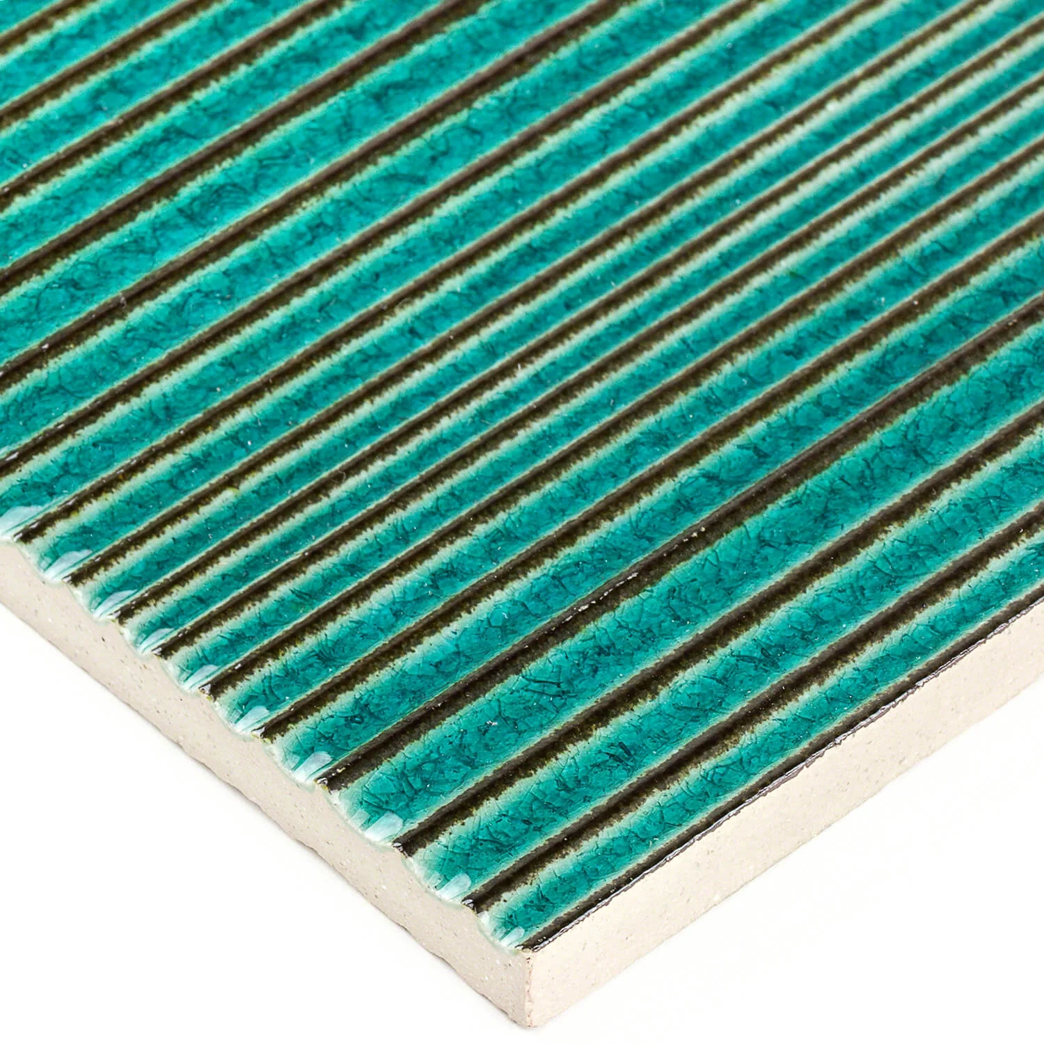 Arden Cozumel Teal Green 6x10 Glossy Porcelain Tile - Image 6