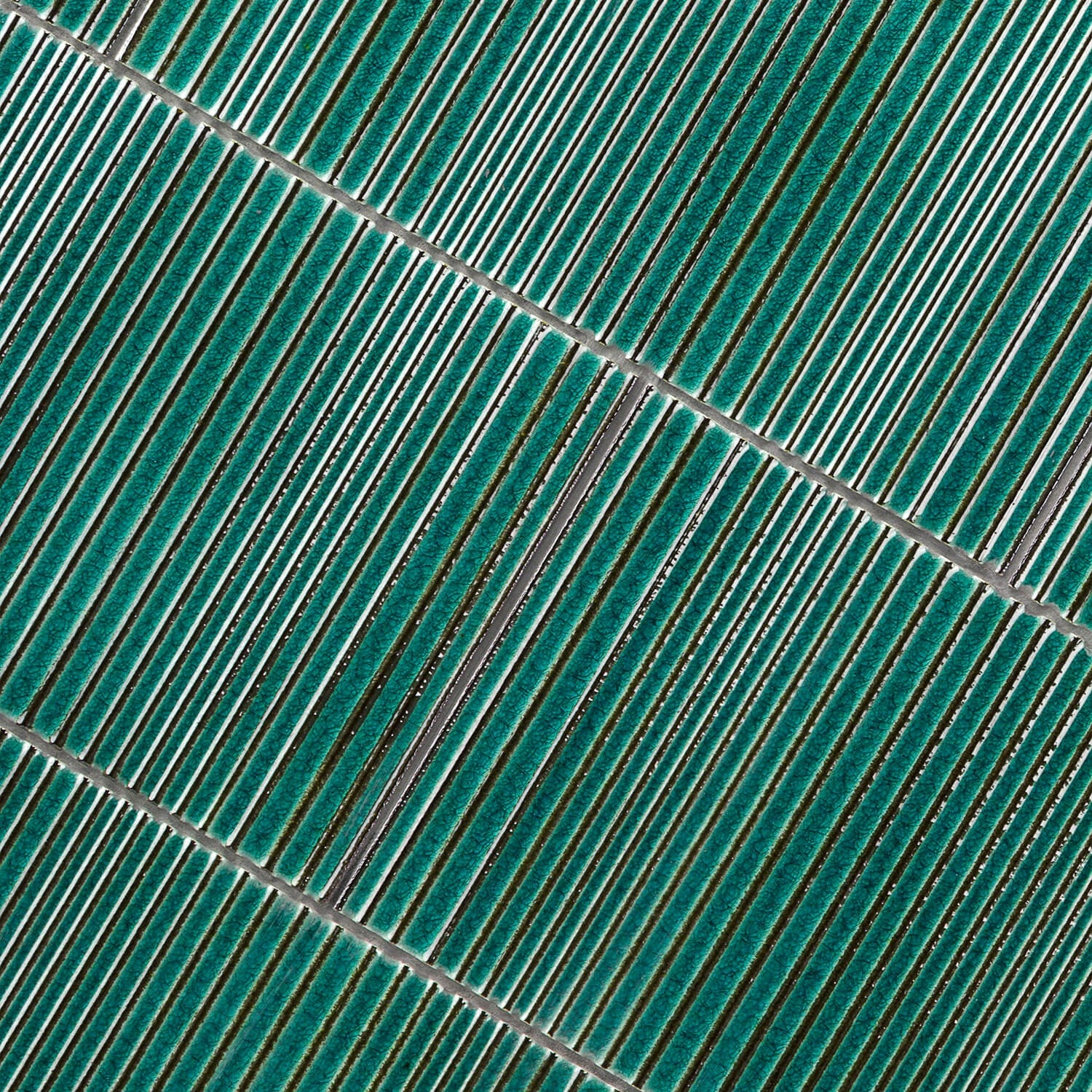 Arden Cozumel Teal Green 6x10 Glossy Porcelain Tile - Image 9