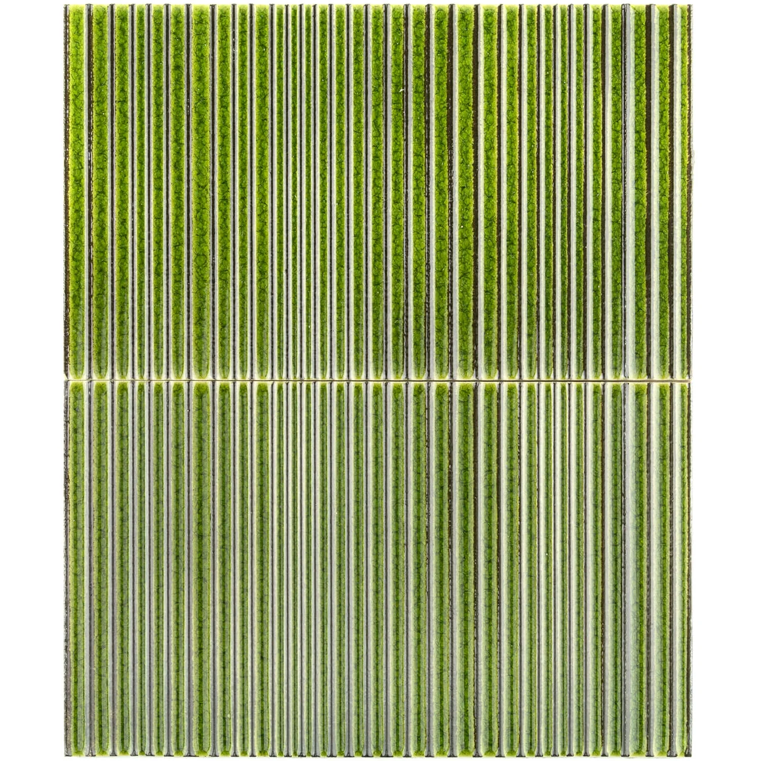 Arden Forest Ridge Lime Green 6x10 Glossy Porcelain Tile - Image 3