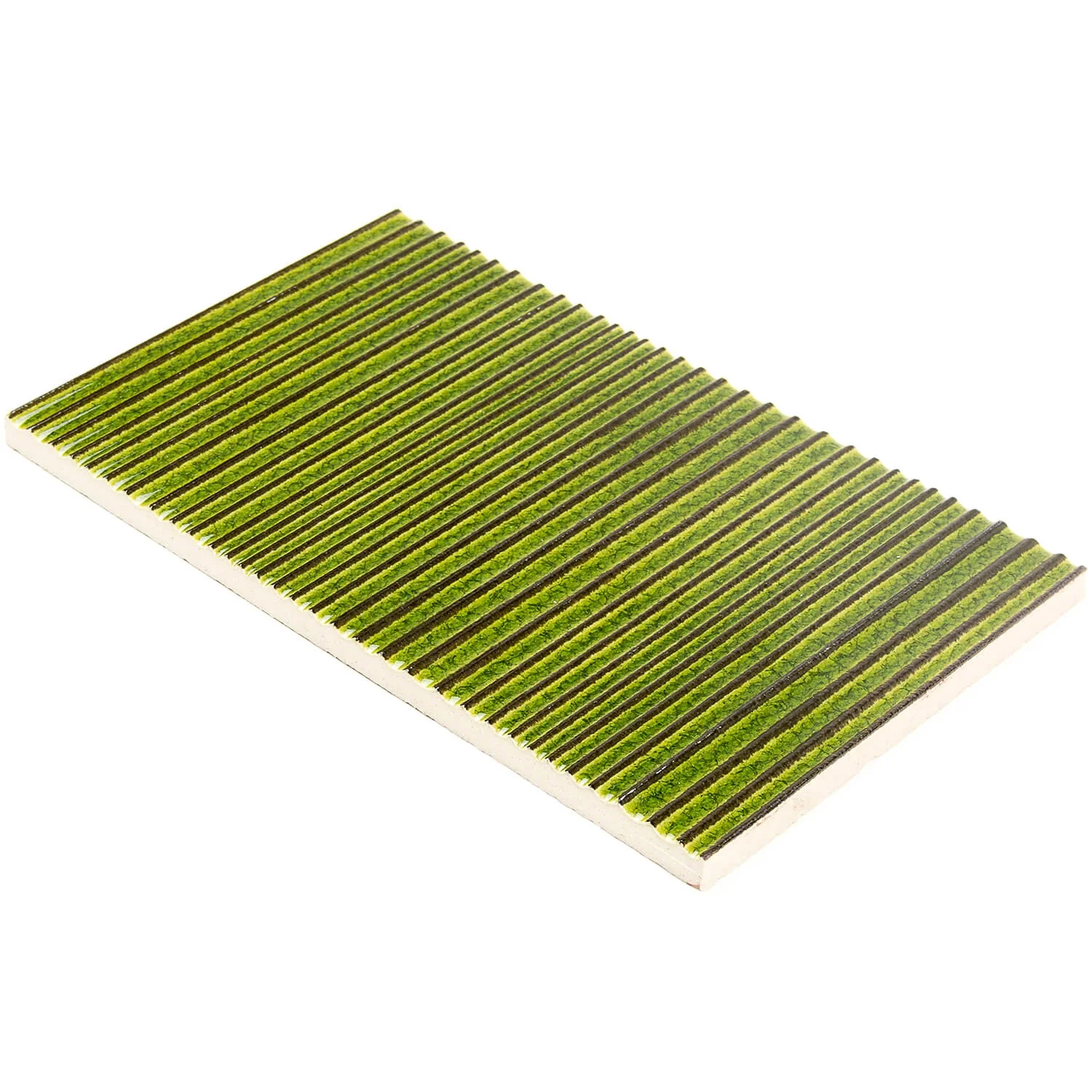 Arden Forest Ridge Lime Green 6x10 Glossy Porcelain Tile - Image 8