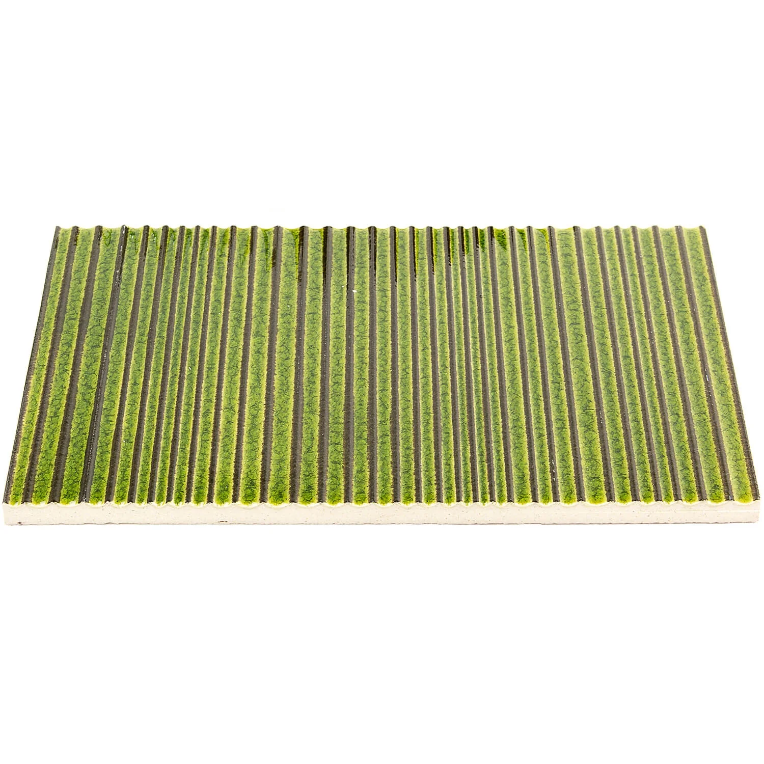 Arden Forest Ridge Lime Green 6x10 Glossy Porcelain Tile - Image 9