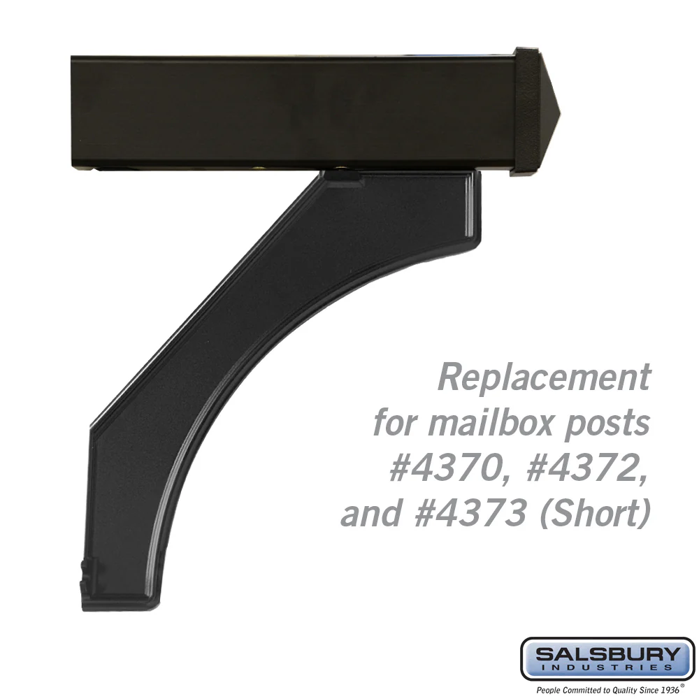 Arm Kit Replacement for Deluxe Mailbox Post - Black - Image 2