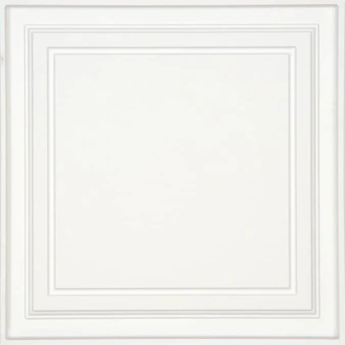 Armstrong Ceilings 2-ft x 2-ft Easy Elegance White PVC Drop Ceiling Tile (1-Pack, 4-sq ft / Case)