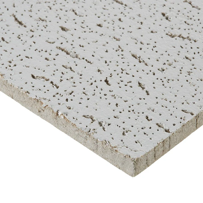 Armstrong Ceilings 4-ft x 2-ft Textured Contractor White Mineral Fiber Drop Ceiling Tile (10-Pack, 80-sq ft / Case) - Image 3