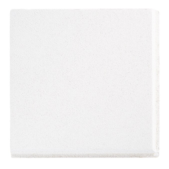 Armstrong Ceilings Brightex White Mineral Fiber Drop Ceiling Tile Sample - Image 2