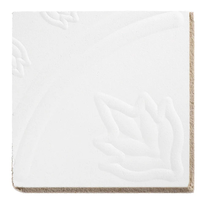 Armstrong Ceilings Circles White Mineral Fiber Surface-mount Ceiling Tile Sample - Image 2