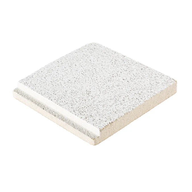 Armstrong Ceilings Classic Fine Textured White Mineral Fiber Drop Ceiling Tile Sample
