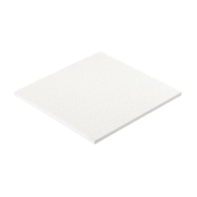 Armstrong Ceilings Easy Elegance White PVC Drop Ceiling Tile Sample