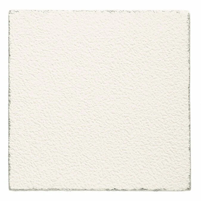 Armstrong Ceilings Lumawash White Mineral Fiber Drop Ceiling Tile Sample - Image 2