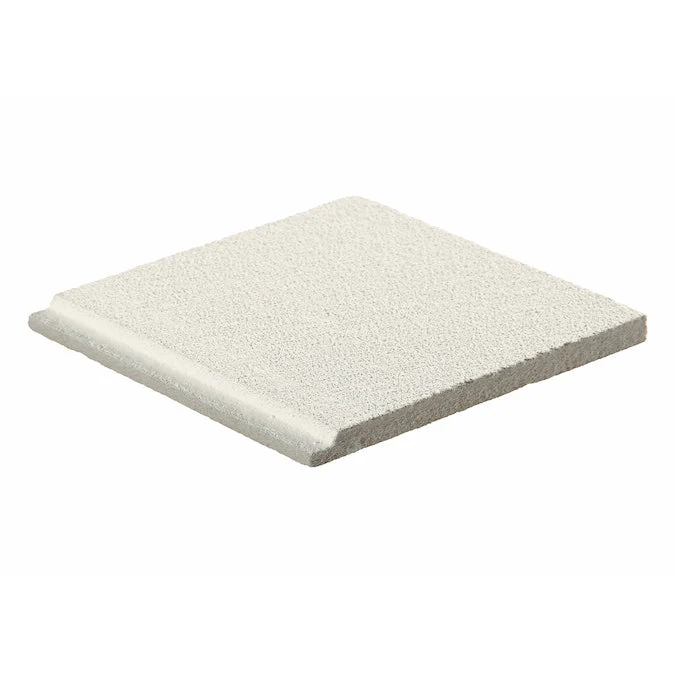 Armstrong Ceilings Oasis White Mineral Fiber Drop Ceiling Tile Sample