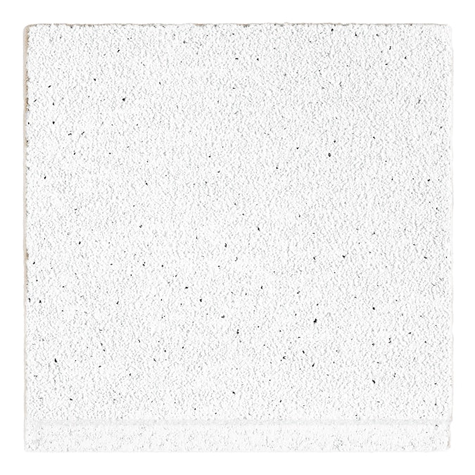 Armstrong Ceilings Sahara White Mineral Fiber Drop Ceiling Tile Sample - Image 2