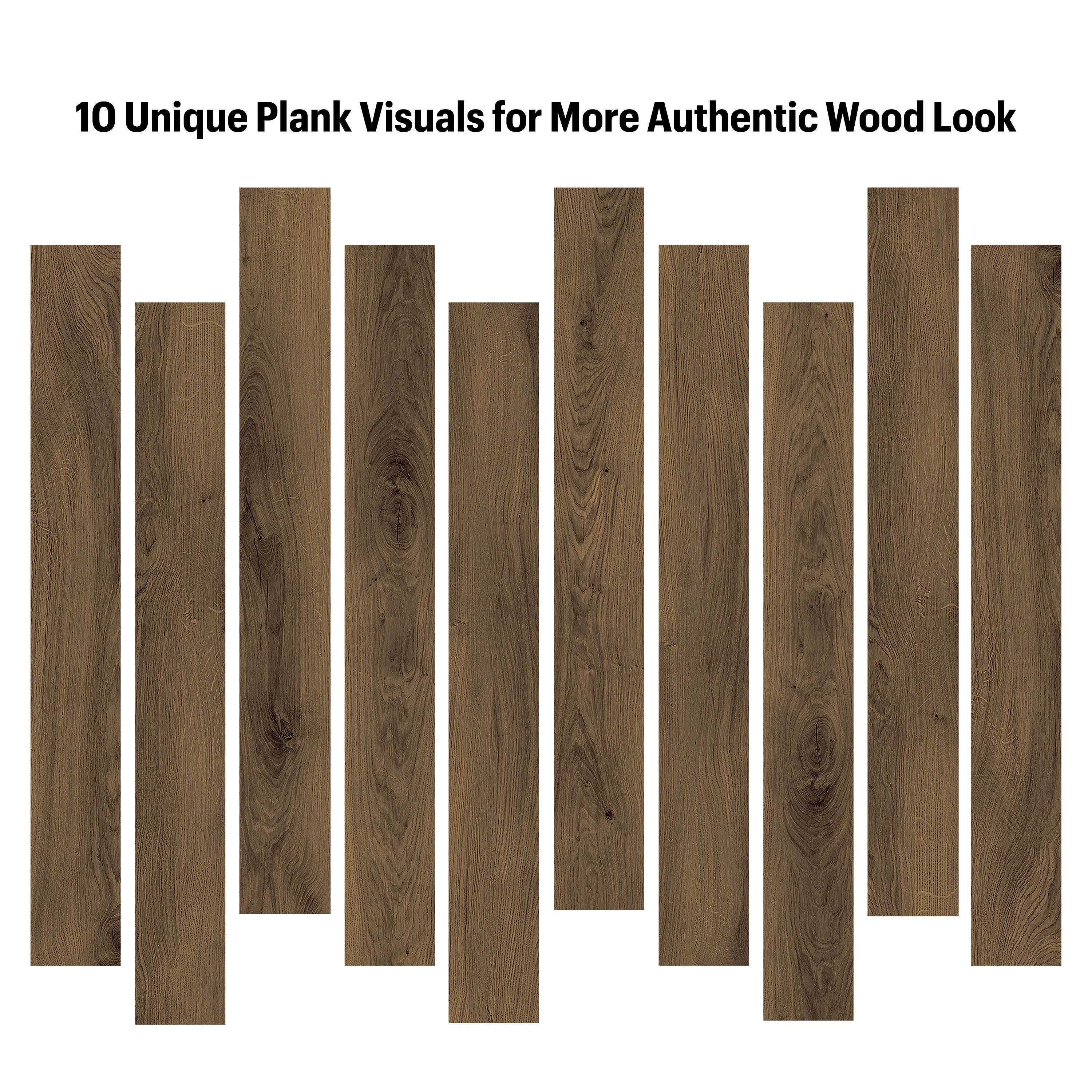 Armstrong Flooring Assurity Light Mocha 20‑mil x 7‑in W x 60‑in L Waterproof Interlocking Luxury Vinyl Plank Flooring - Image 7