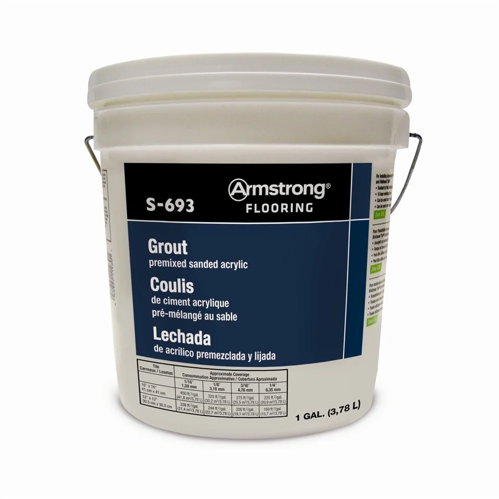 Armstrong Flooring FlexStrong 1-Gallon Cornsilk Acrylic Premix Sanded Grout
