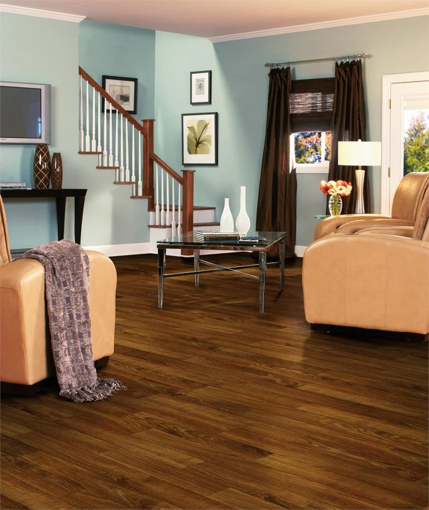 Armstrong Flooring Pickwick Landing I Dark Brown Sheet Vinyl (Cut-to-Length) Sample - Image 2