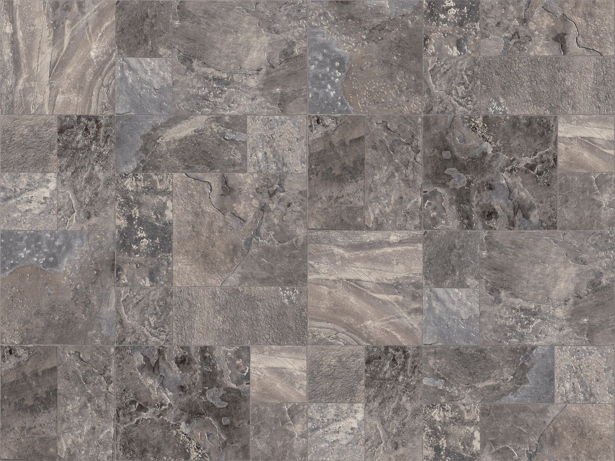 Armstrong Flooring Pickwick Landing III 12-ft W Cut-to-Length Taupe Stone Look Low-Gloss Sheet Vinyl Flooring