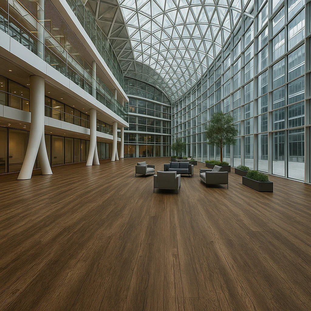 Armstrong Flooring Pro Mark Mudslide Brown Luxury Vinyl Plank Flooring - Waterproof, Glue Down, 35.95 Sq. Ft. - Image 9