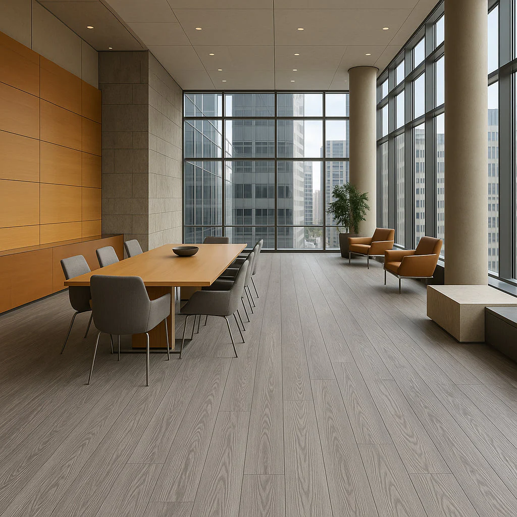 Armstrong Flooring Pro Mark Oxford Oak Heather Gray Vinyl Plank Flooring - Waterproof, Durable, Easy Installation - Image 11