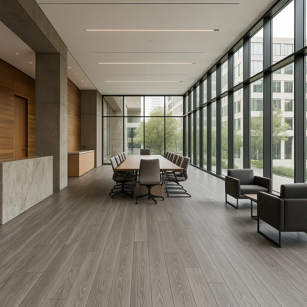 Armstrong Flooring Pro Mark Oxford Oak Heather Gray Vinyl Plank Flooring - Waterproof, Durable, Easy Installation - Image 10