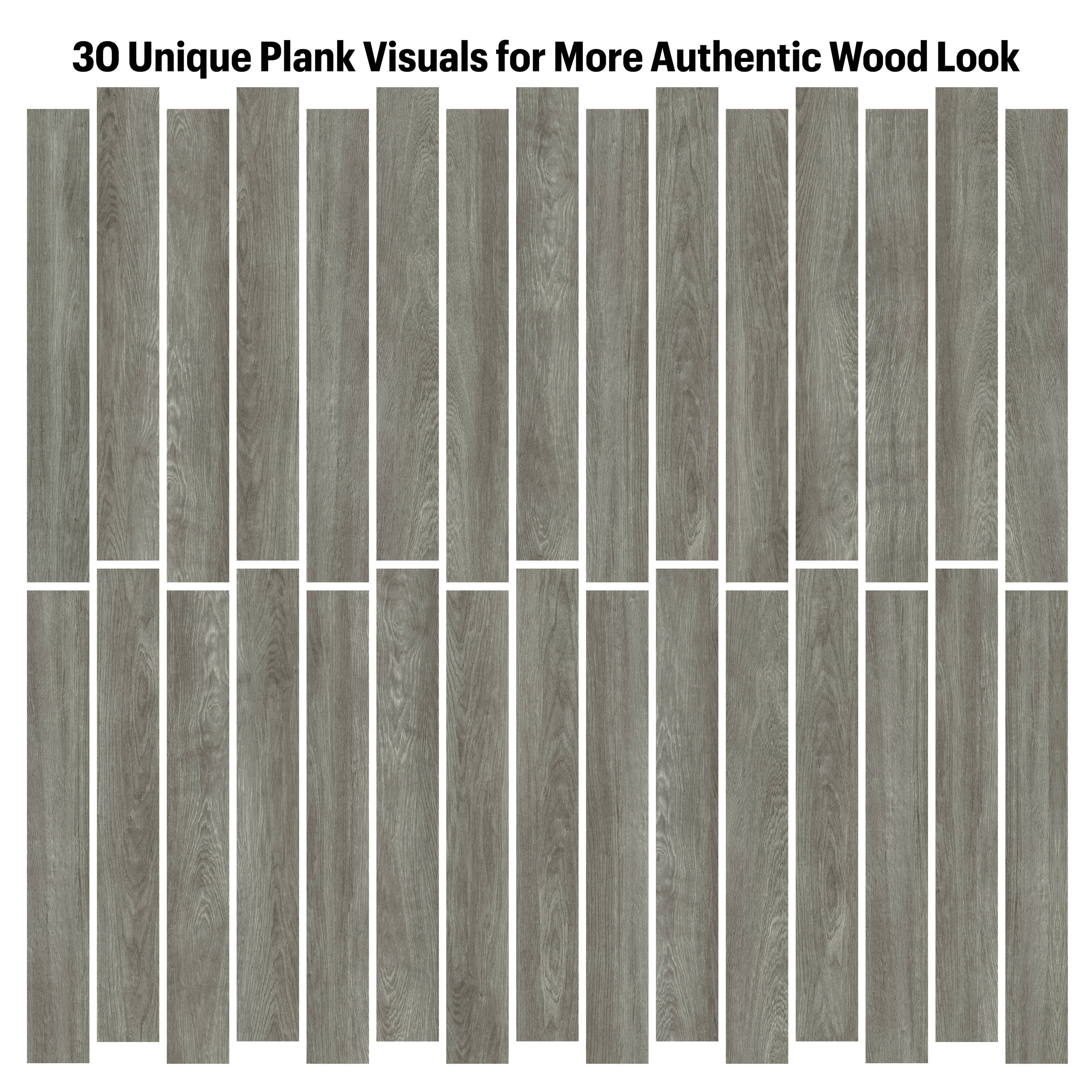 Armstrong Flooring RenoVantage Pro Thunder Cloud Gray Luxury Vinyl Plank Flooring - Waterproof, Glue Down, 38.88 Sq. Ft. - Image 6