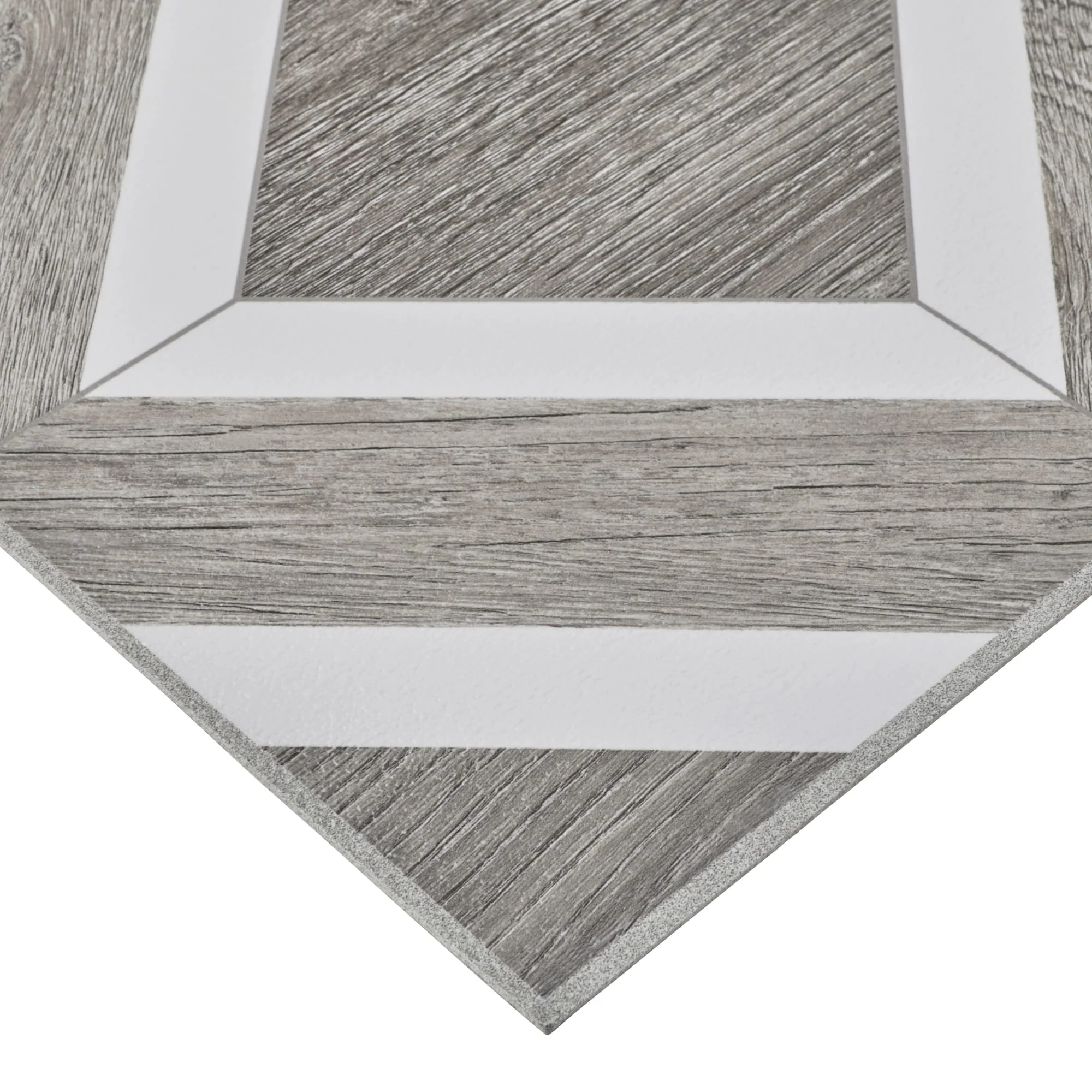 Armstrong Flooring Terraza 12-in x 12-in Harbor Gray Peel and Stick Vinyl Tile - Image 3