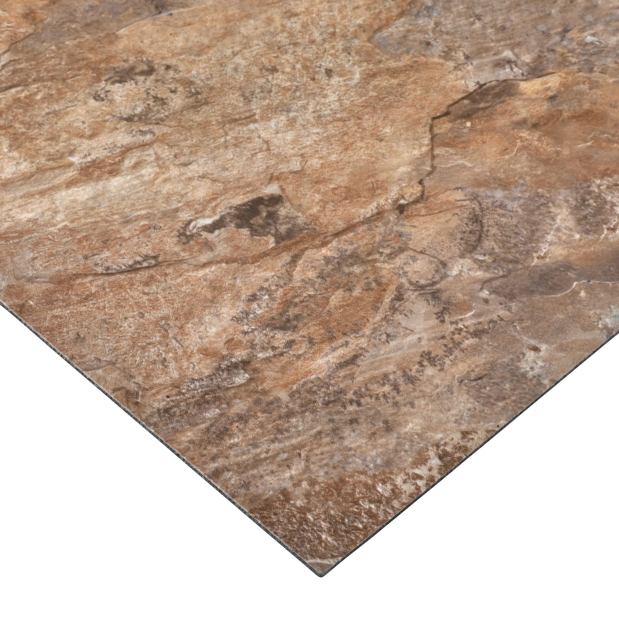Armstrong Flooring Terraza 12-in x 12-in Terracotta Clay Peel-and-Stick Granite Vinyl Tile - Image 3