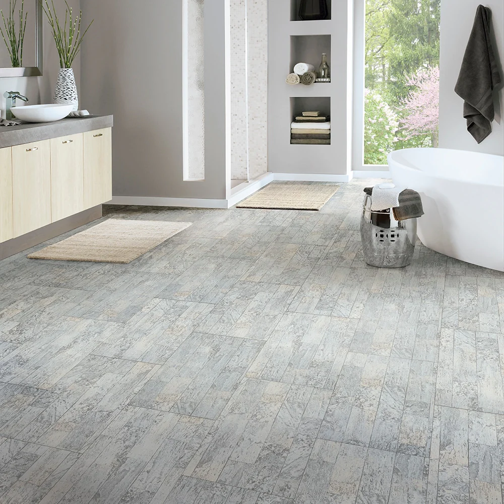 Armstrong Flooring Terraza 12x24 Sand Dollar 12-in x 24-in Peel-and-Stick Vinyl Tile - Image 5