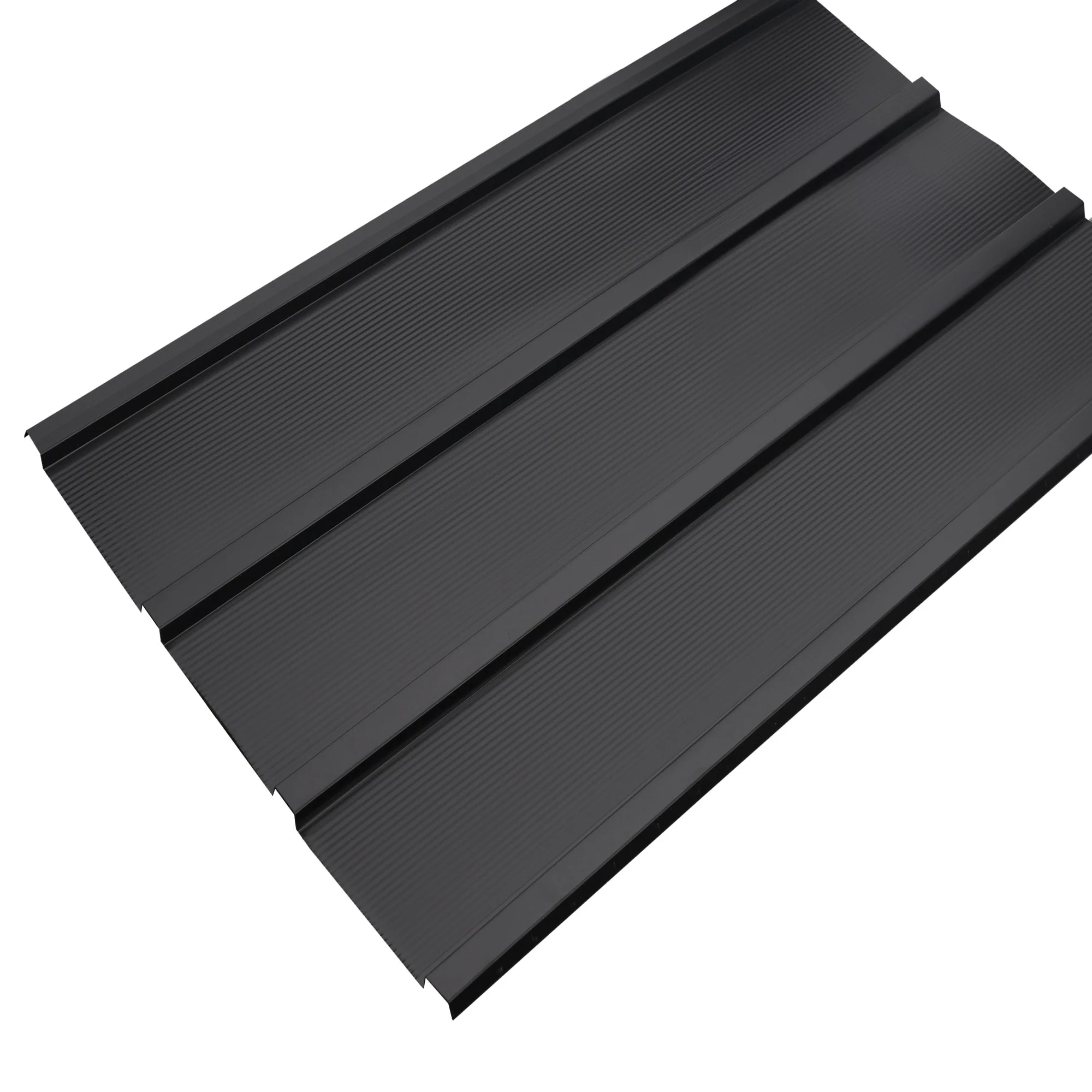 Arrow Steel Panels 2-ft x 4-ft Corrugated Anthracite Galvanized Steel Roof Panel, 8-Pack (PAN4527AN) - Image 3
