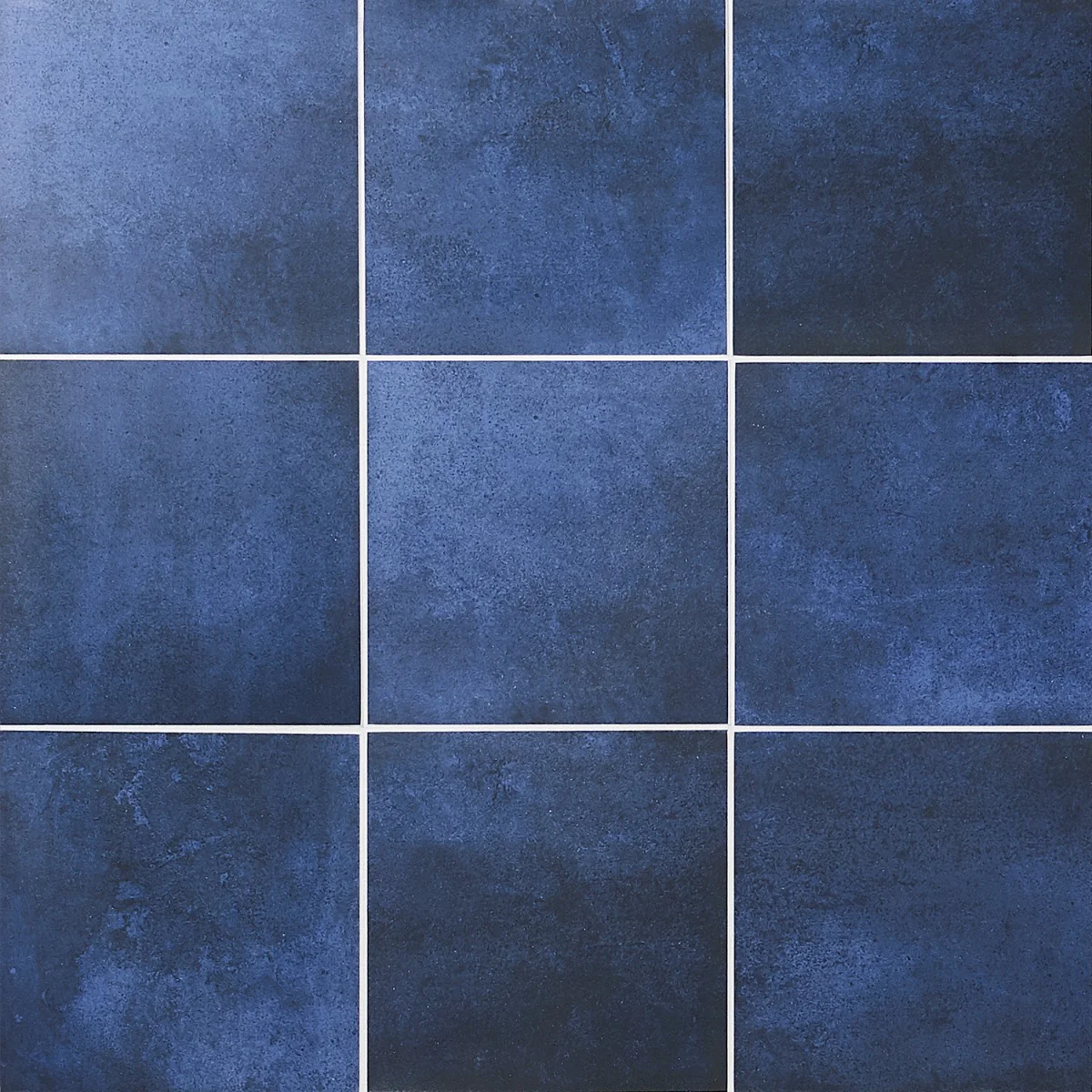 Art Geo Blue 8x8 Matte Porcelain Tile by Elizabeth Sutton - Image 3