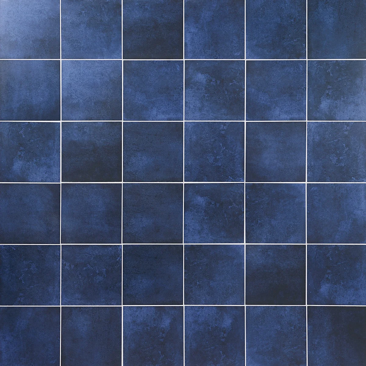 Art Geo Blue 8x8 Matte Porcelain Tile by Elizabeth Sutton - Image 9