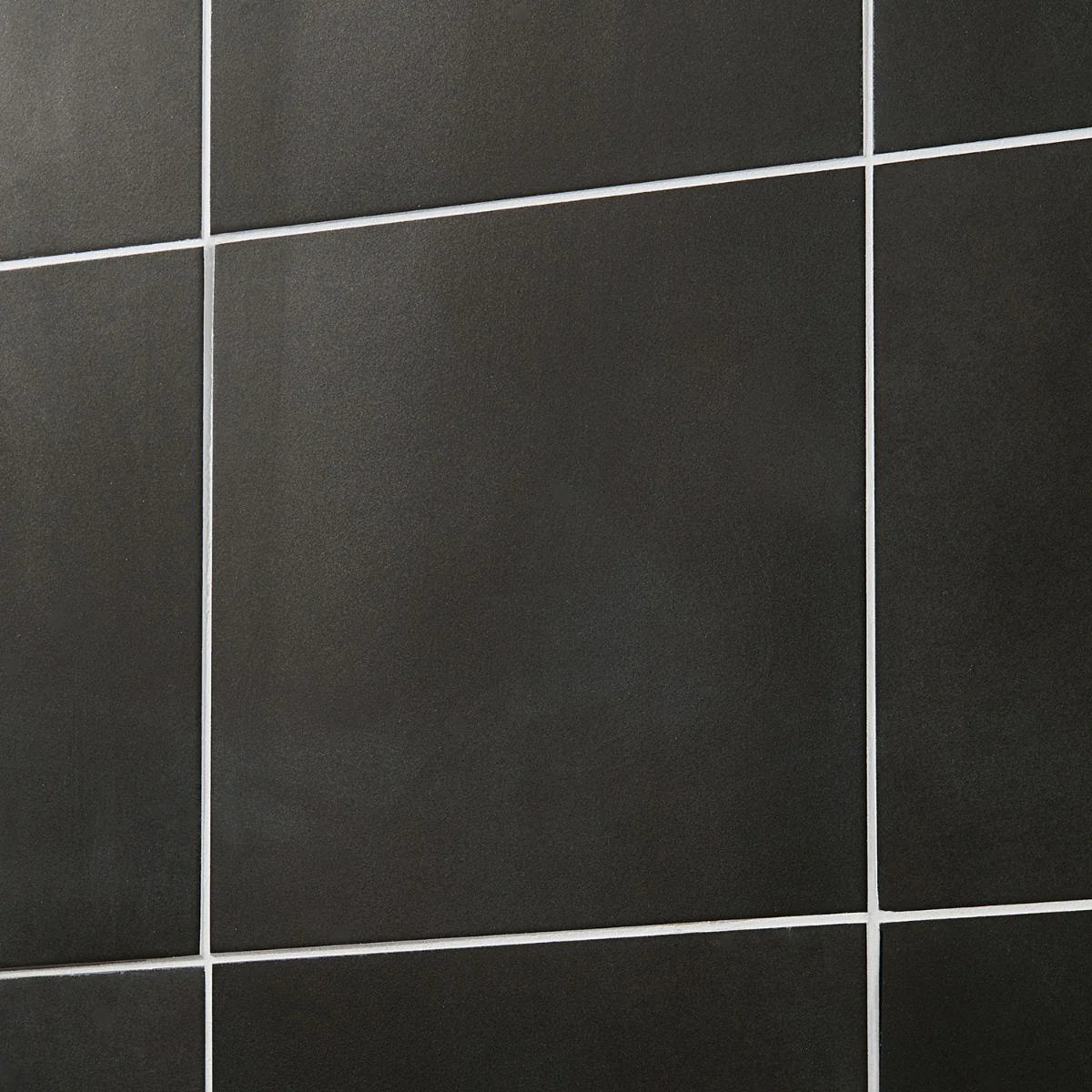 Elizabeth Sutton Charcoal Black Matte Porcelain Tile 8x8 - Image 6