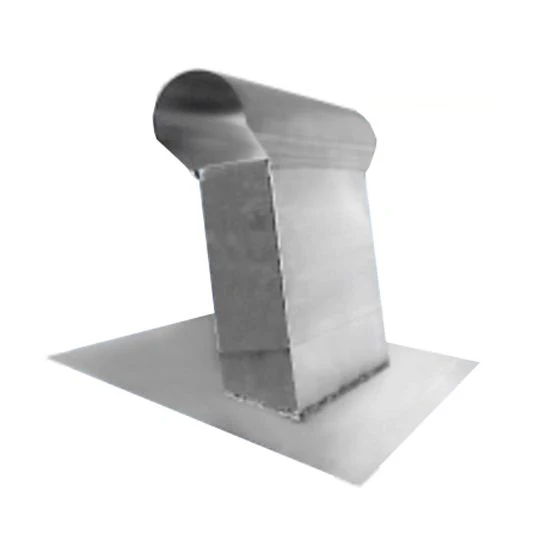 Art's Sheet Metal 4 in. x 14 in. Roof Safe Horizontal Regular Roof Vent Flashing