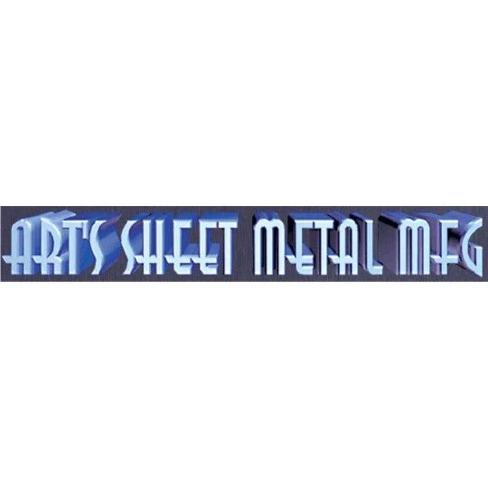 Art's Sheet Metal Mfg. 1" x 2" Nosing Gutter Flashing, Brown
