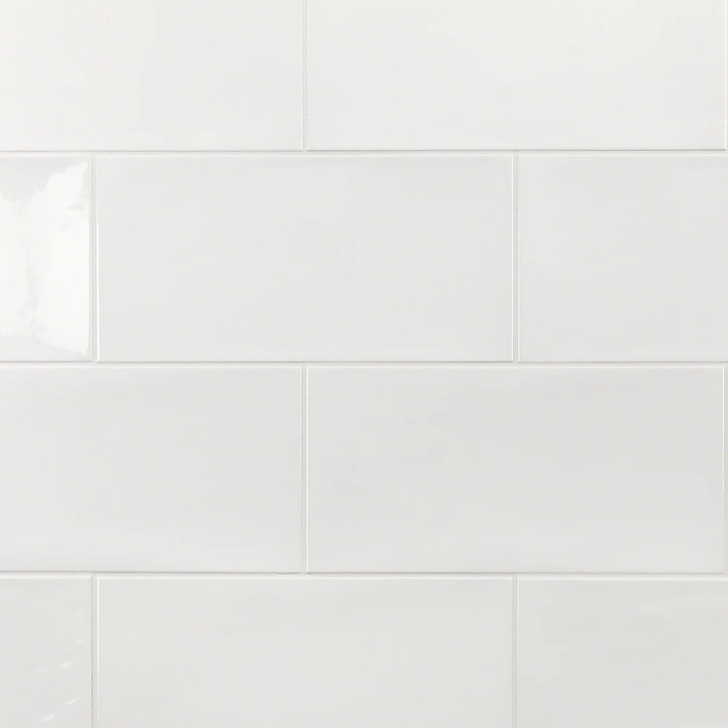 Aruba White 5x10 Polished Ceramic Subway Tile - Lux Tile - Image 6