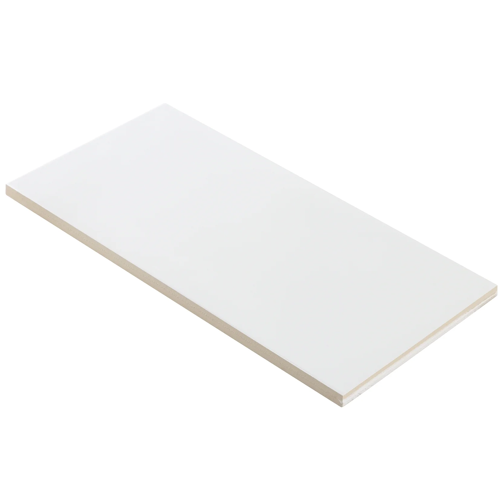 Aruba White 5x10 Polished Ceramic Subway Tile - Lux Tile - Image 9