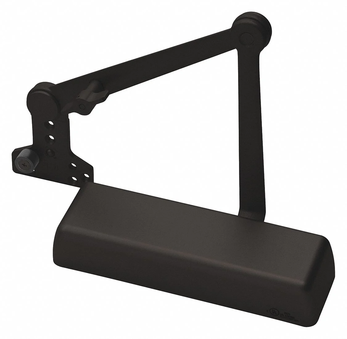 ASSA ABLOY ACCENTRA Heavy-Duty Bronze Door Closer, Parallel Mount