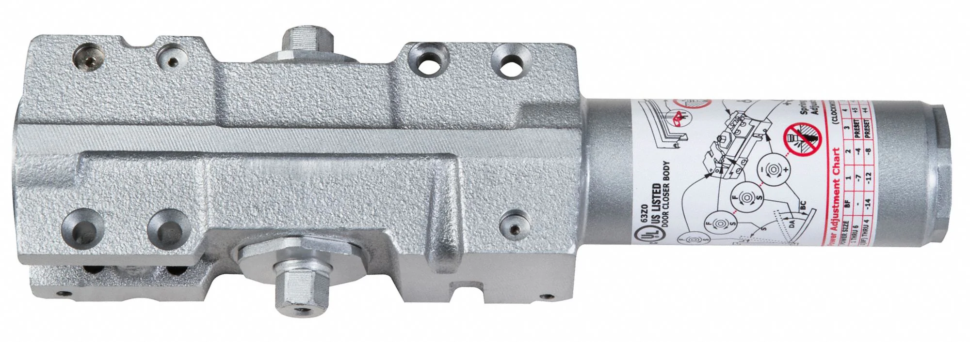 ASSA ABLOY ACCENTRA Heavy Duty Parallel Mount Door Closer, Aluminum - Image 2