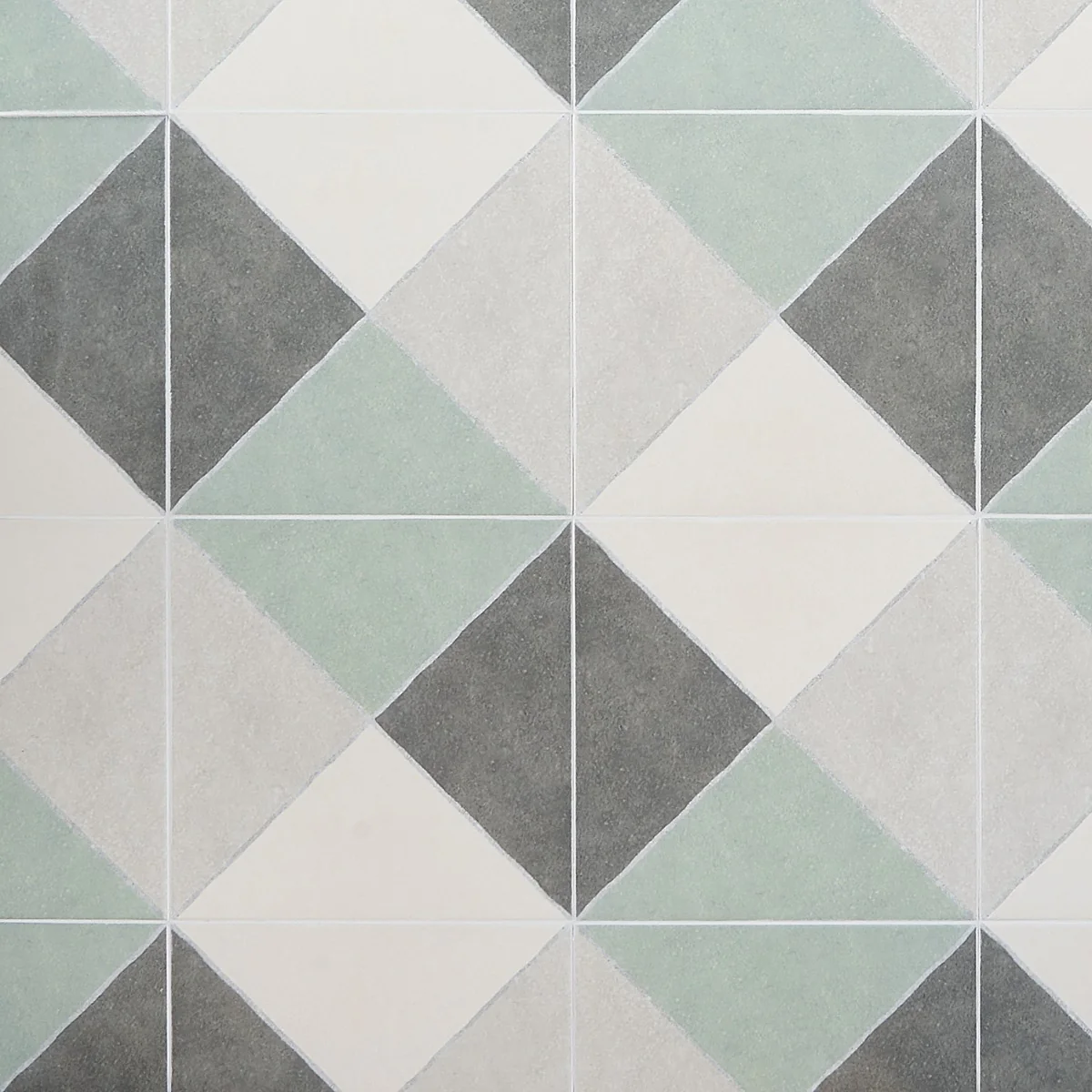 Auteur Plaid Sage Green 9x9 Matte Porcelain Tile - Image 4