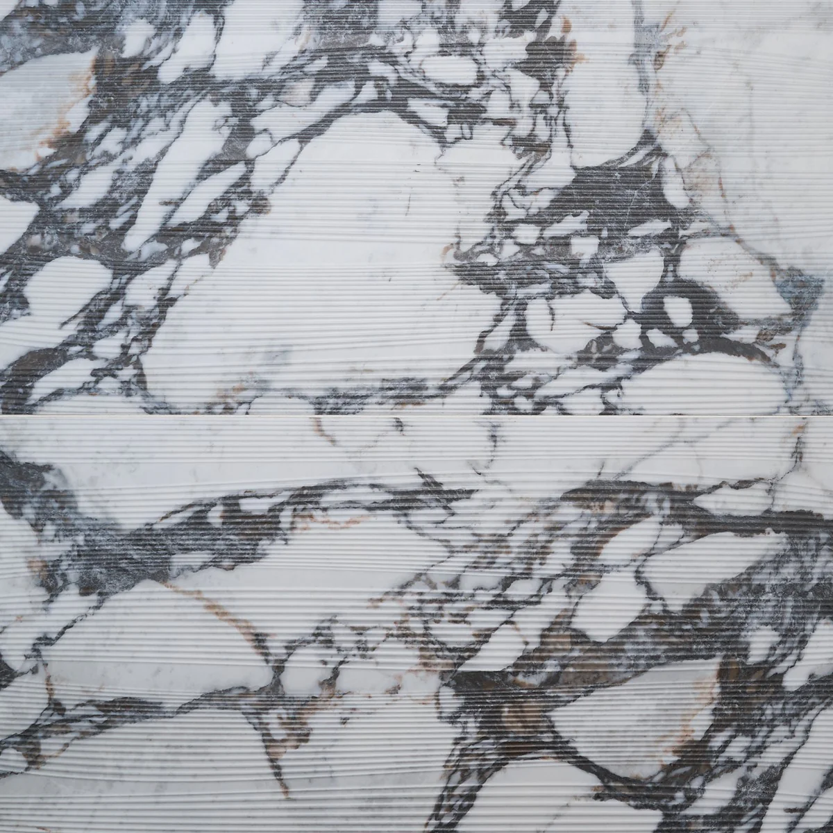 Autograph Vibe Arabescato White 24x48 3D Textured Marble Look Matte Porcelain Tile - Image 3