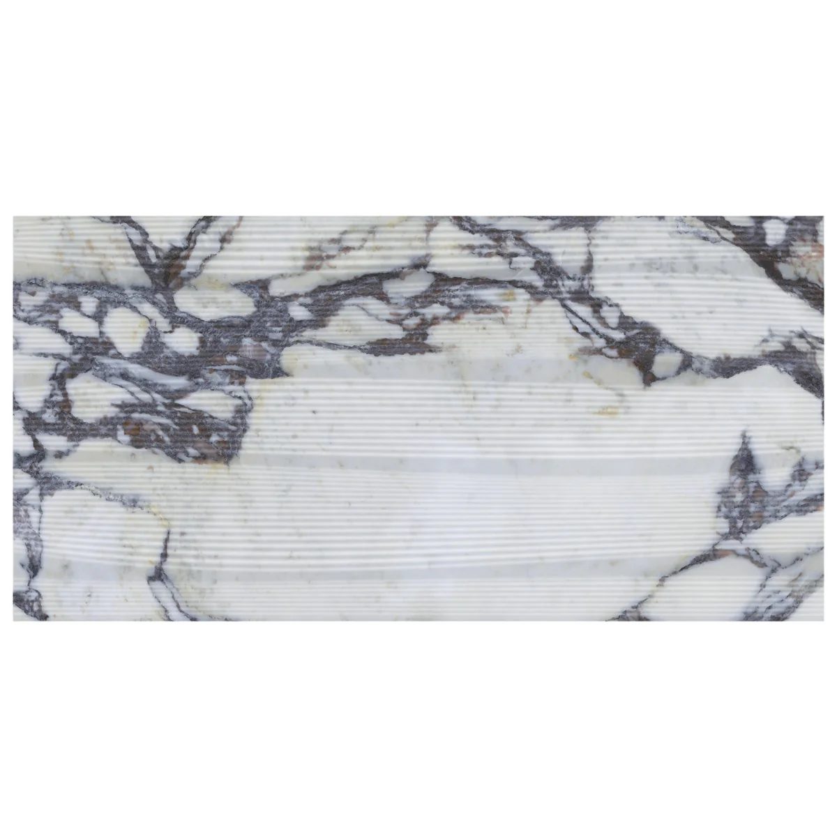 Autograph Vibe Arabescato White 24x48 3D Textured Marble Look Matte Porcelain Tile - Image 8