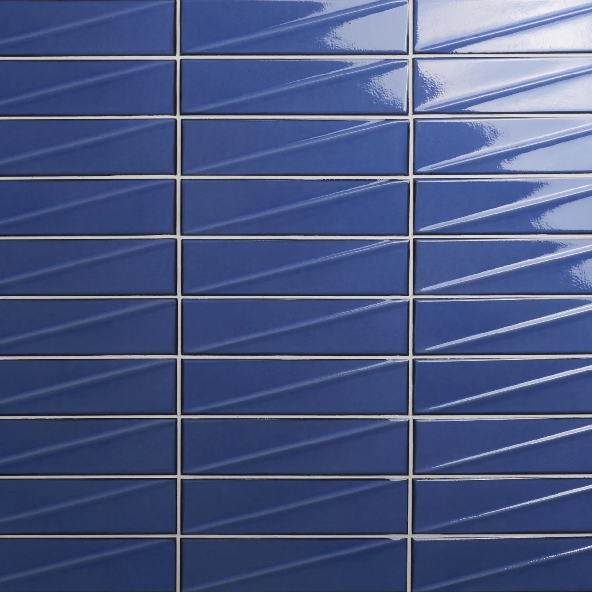 Axelle Azure Blue 3D Glossy Ceramic Subway Tile 3x12 - Lux Tile - Image 6