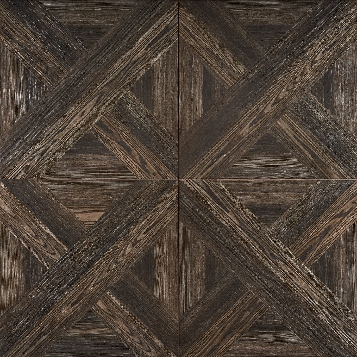 Barberry Decor Tabacco Brown 24x24 Matte Porcelain Tile - Wood Look - Image 2