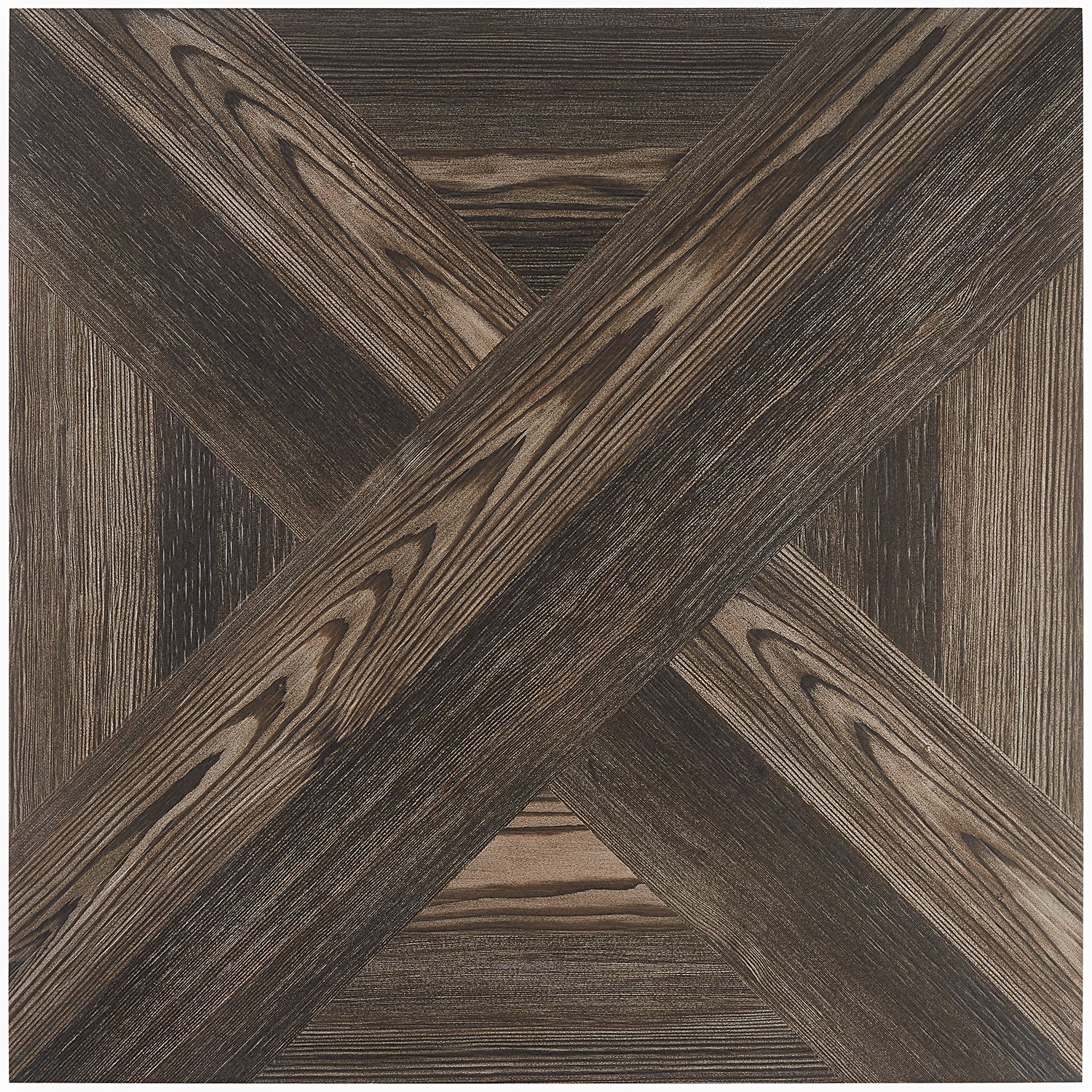 Barberry Decor Tabacco Brown 24x24 Matte Porcelain Tile - Wood Look - Image 3